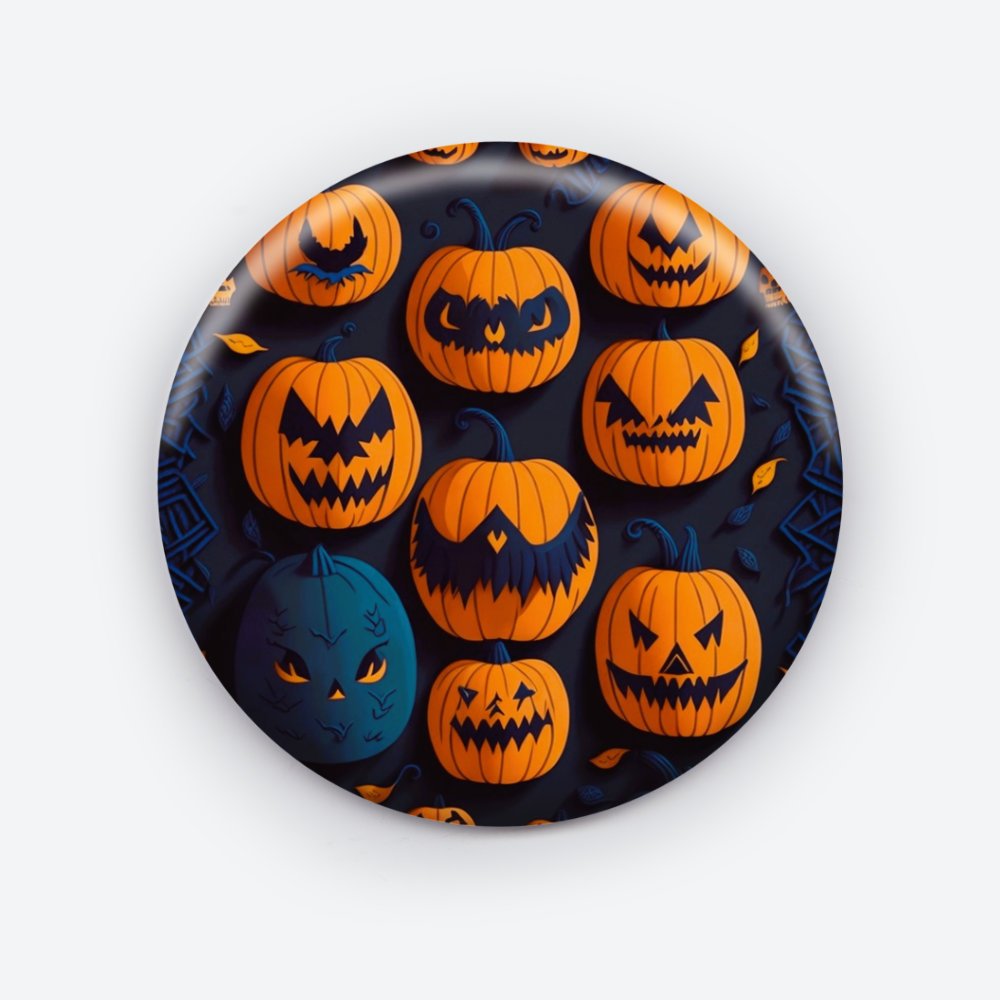 Eerie Elegance Halloween Pin Button: A Spooky Yet Stylish Accessory