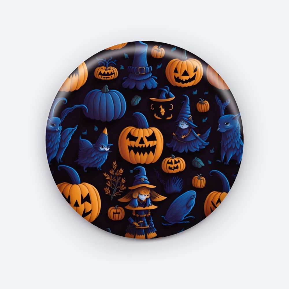 Ghoulish Decor Halloween Pin Button