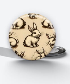 vintage rabbit art 2