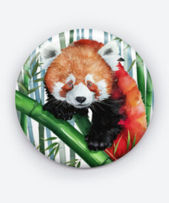 Bamboo Buddies Panda Pin Button | Cute and Eco-Friendly Design