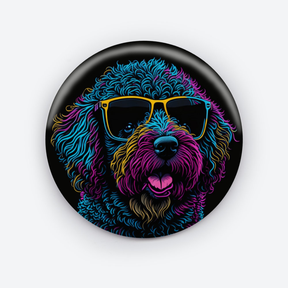 Canine Cuteness Canine Cuteness Dog Pin Button | Adorable Dog Lover's Accessory