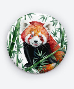 Cuddly Panda Love Pin Button | Adorable Animal-Themed Accessory