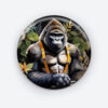 e: Gentle Giant Guardians Gorilla Pin Button | Majestic Wildlife Design