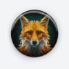 Sly Fox Style Pin Button | Chic Fox-Inspired Accessory