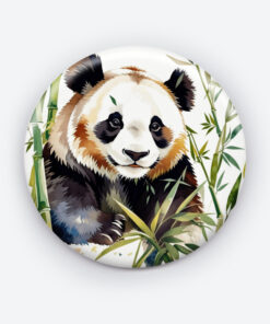Sweet Panda Dreams Pin Button | Charming Panda Design