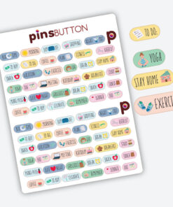 Planner Stickers Words