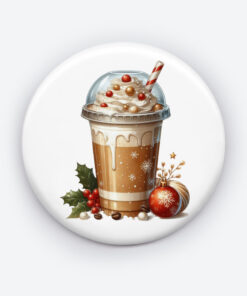 Yuletide Edition Pin | Limited Holiday Coffee Pin