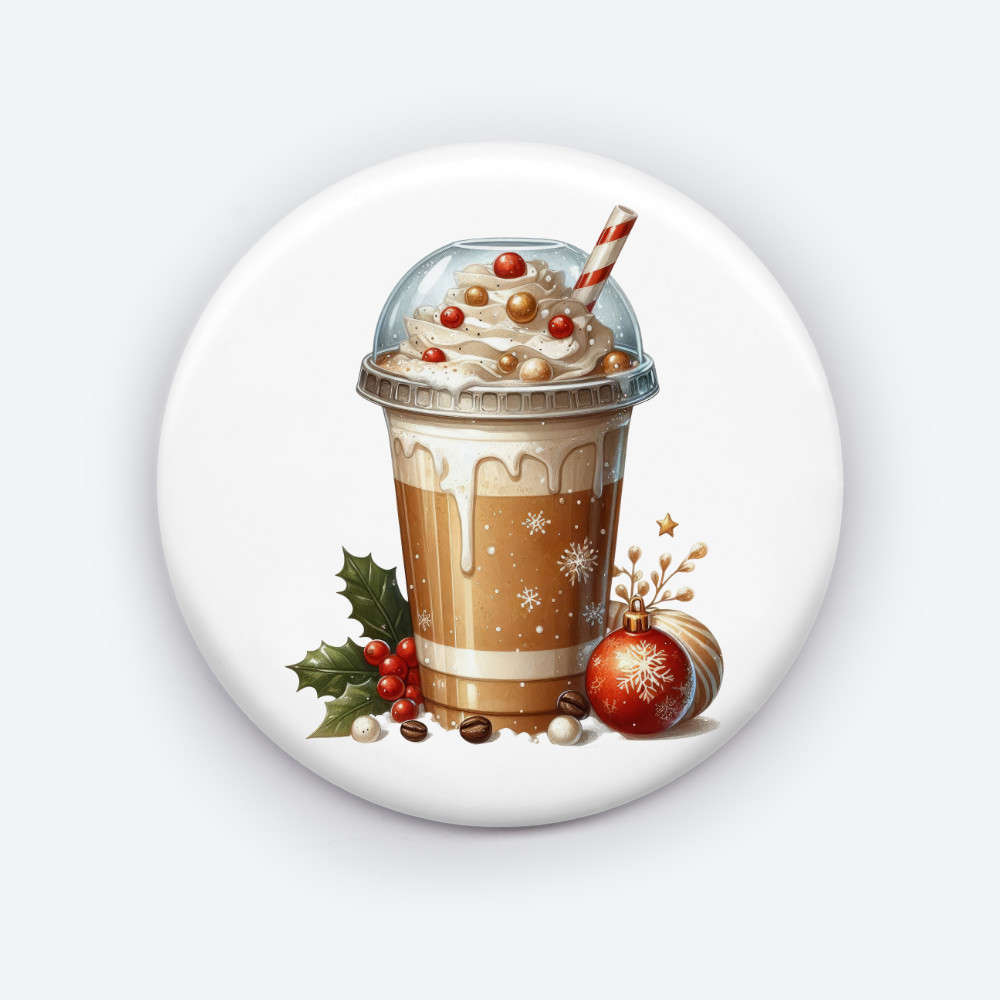 Yuletide Edition Pin | Limited Holiday Coffee Pin