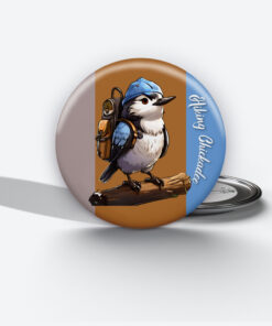 Hiking Backpack Chickadee pinsbutton –3